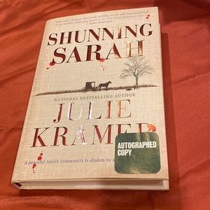 Autographed 1st Edition Book Shunning Sarah By Author Julie Kramer
